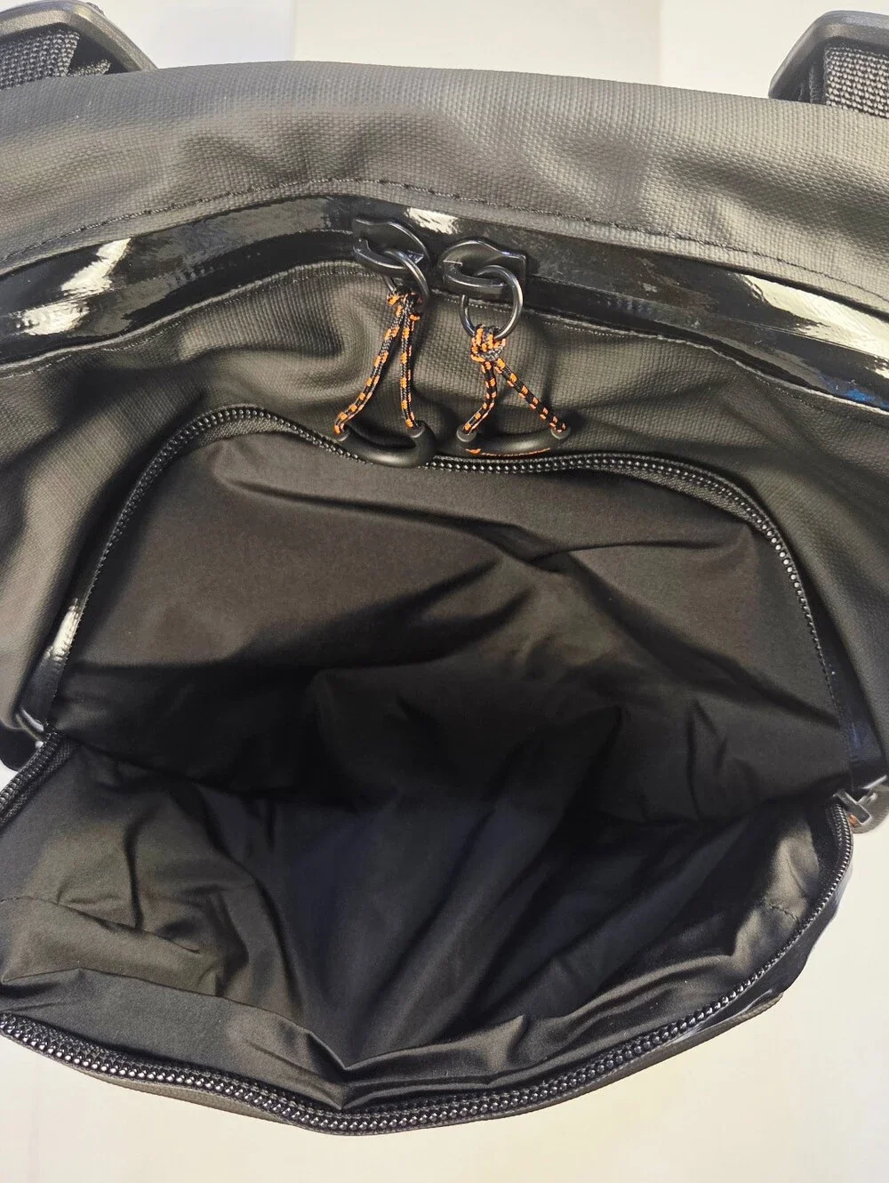 Adidas Terrex Black/Orange Backpack by Stella McCartney